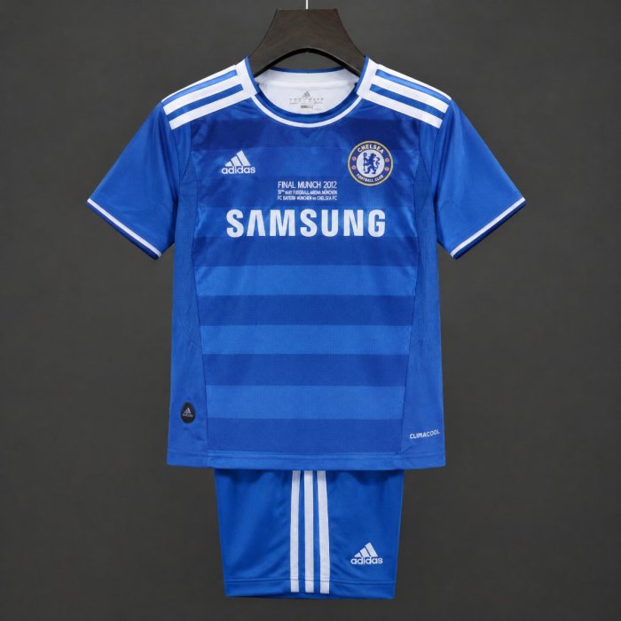 Retro Kids 11/12 Chelsea Home Champions League Jersey