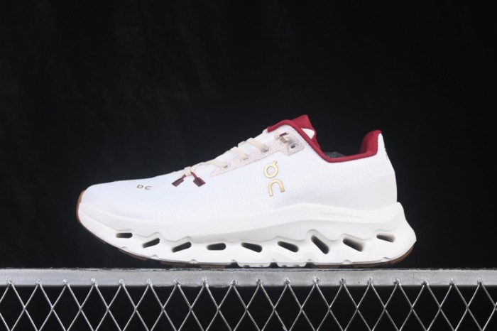 On Cloudtilt Snake Year Limited Edition Comfortable Anti-Slip Low-Top Urban Commuter Running Shoes White Red