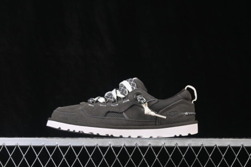 UGG Minimel Low Profile Sneaker Leather Sheepskin Lining Comfortable Casual Shoes - 1175301 DNSS