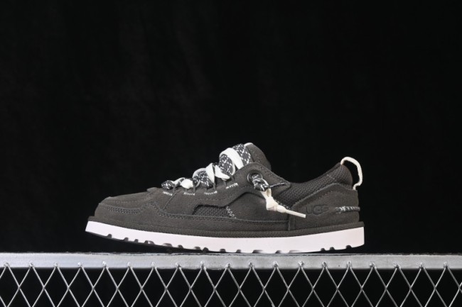 UGG Minimel Low Profile Sneaker Leather Sheepskin Lining Comfortable Casual Shoes - 1175301 DNSS