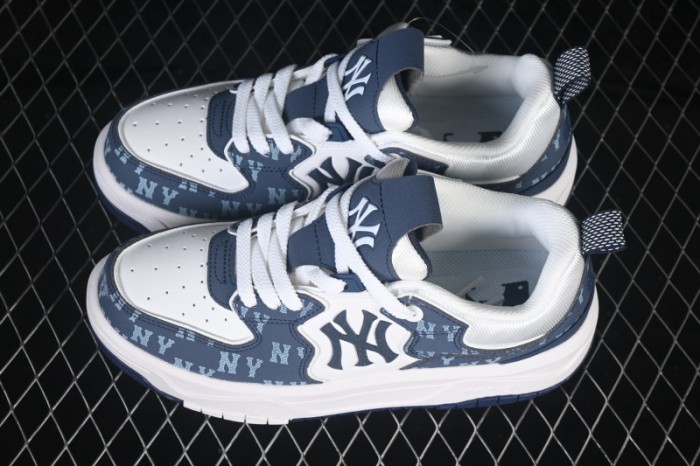 MLB Chunky Curve Liner New York Yankees Thick Sole Casual Running Shoes - 3ASXL206N50NYS