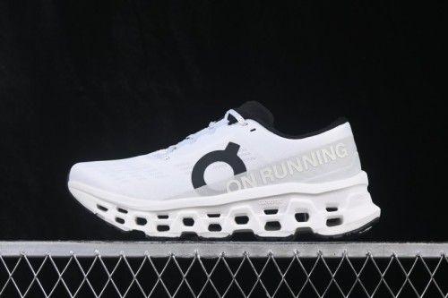 On Cloudmonster 3 Comfort Anti-Slip Wear-Resistant Cushioned Running Shoes White White