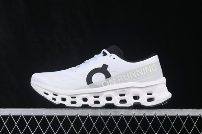 On Cloudmonster 3 Comfort Anti-Slip Wear-Resistant Cushioned Running Shoes White White