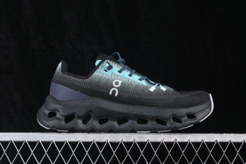 On Cloudtilt Comfortable Slip-Resistant Low-Top Casual Urban Running Shoes Black Light Green