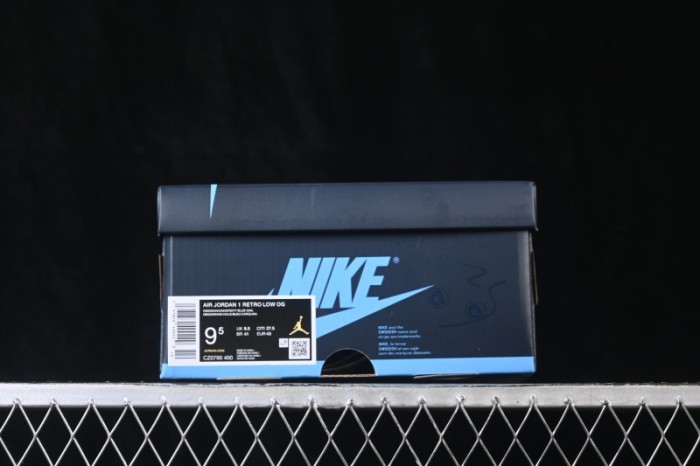 Nike Air Jordan 1 Low OG Obsidian Low-Top Cultural Basketball Shoes - CZ0790-400