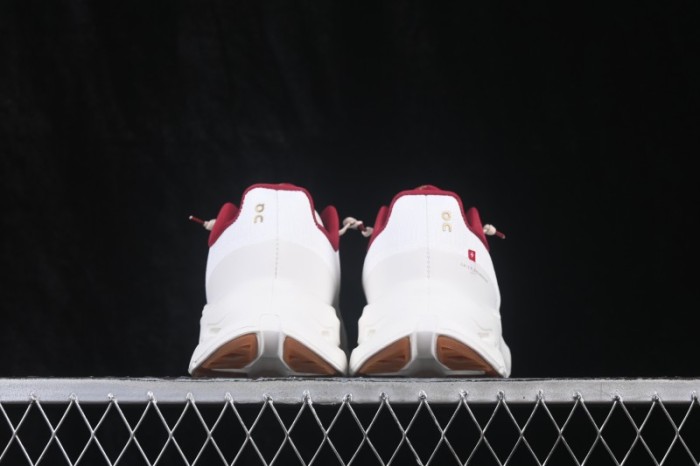 On Cloudtilt Snake Year Limited Edition Comfortable Anti-Slip Low-Top Urban Commuter Running Shoes White Red
