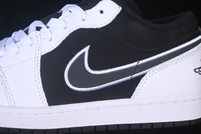 Nike Air Jordan 1 Low AJ1 Black White Panda Retro Culture Basketball Shoes - IX6983-001