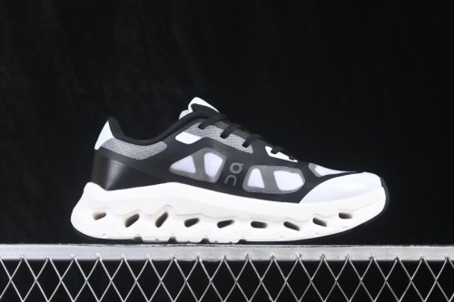 On Cloudtilt Comfortable Anti-Slip Durable Low-Top Casual City Commuting Running Shoes - Black White