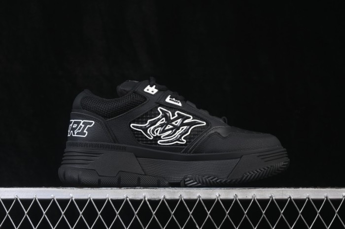 AMIRI MA-94 Retro Chunky Low-Top Casual Sneakers - AMSNSN1027-271 Black