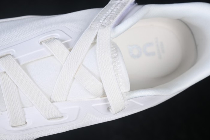 On Cloudnova Moon Lightweight Cushioned Slip-Resistant Low-Top Lifestyle Shoes - White White