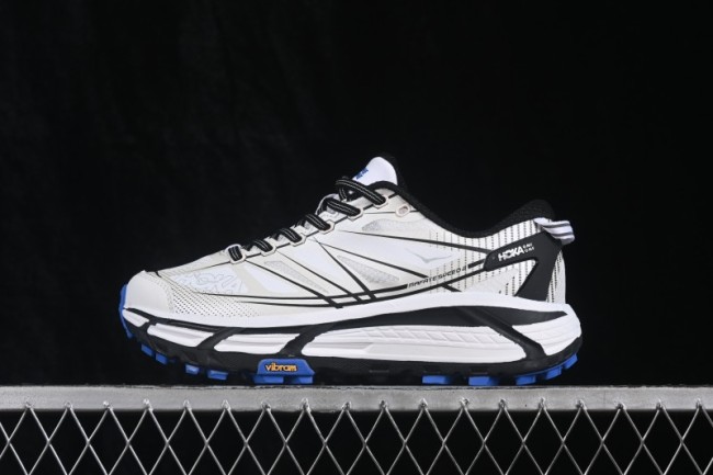 Hoka Mafate Speed 2 Ultralight Cushioned Trail Running Shoes with Vibram Outsole - 1126851 WTCB