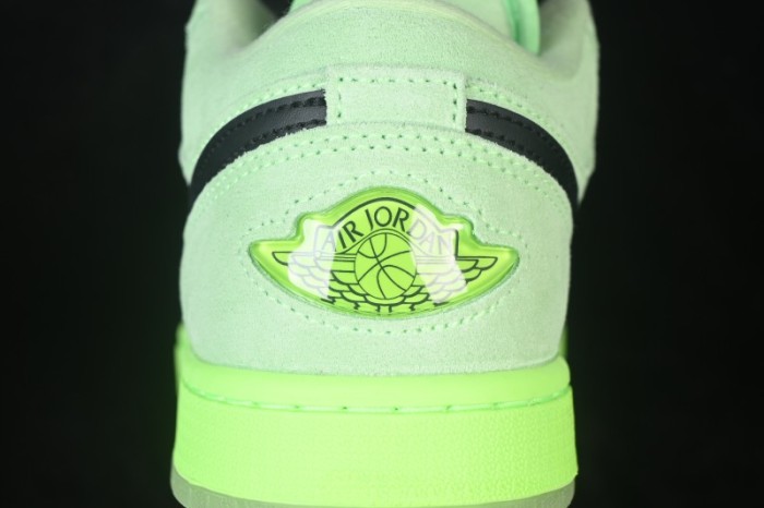 Nike Air Jordan 1 Low Retro Cultural Basketball Shoes Fluorescent Green - IV6501-337