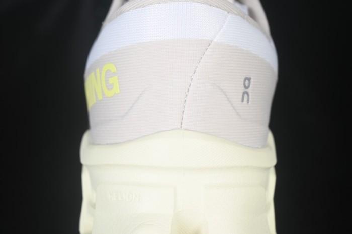 On Cloudmonster 3 Comfort Anti-Slip Wear-Resistant Cushioned Running Shoes - 3WG10034854 Ivory Soodling
