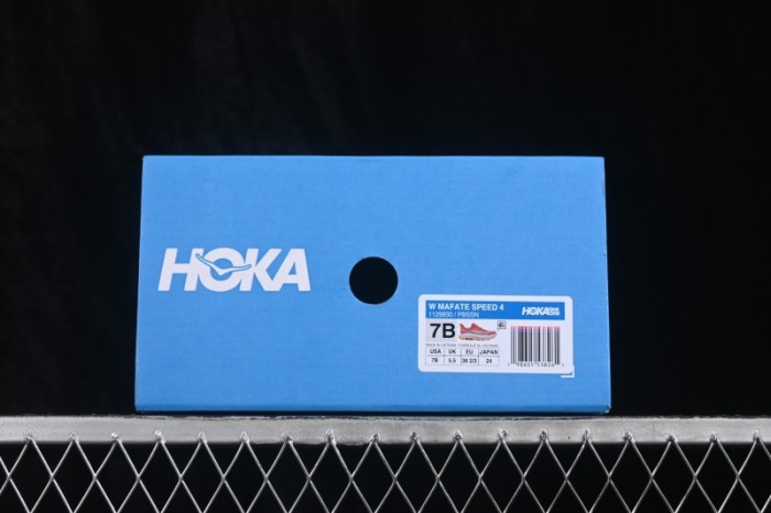 Hoka Mafate Speed 4 Ultra-Light Cushioned Trail Running Shoes with Vibram Outsole - 1129930 PBSSN