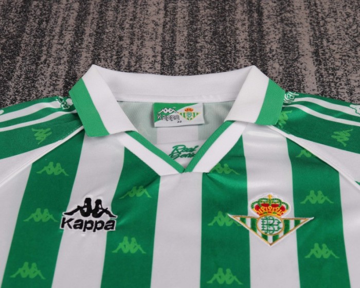 Retro Kids 95/97 Real Betis Home Green Jersey