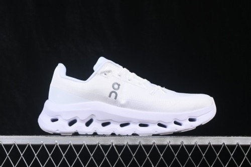 On Cloudtilt Lightweight Cushioned Low-Top Urban Commute Running Shoes - White White
