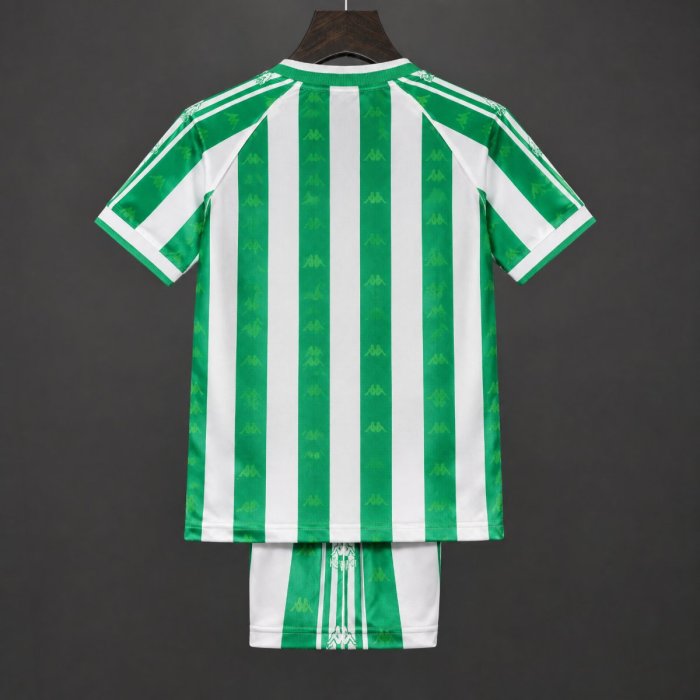 Retro Kids 95/97 Real Betis Home Green Jersey