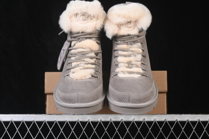 UGG Classic Heritage Lace Up Round Toe Lace-Up Ankle Boots - 1180418 DDRG