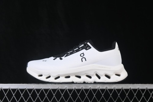 On Cloudtilt Comfortable Anti-Slip Durable Low-Top Casual City Commute Running Shoes - 3ME10103254 White Black