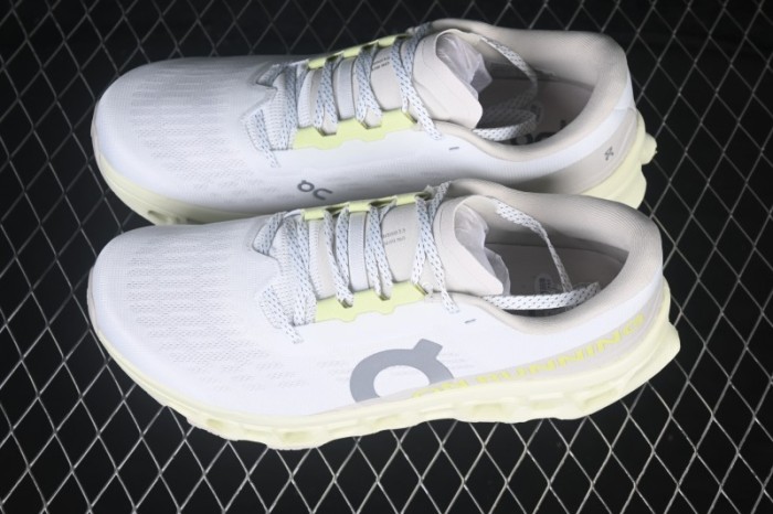 On Cloudmonster 3 Comfort Anti-Slip Wear-Resistant Cushioned Running Shoes - 3WG10034854 Ivory Soodling