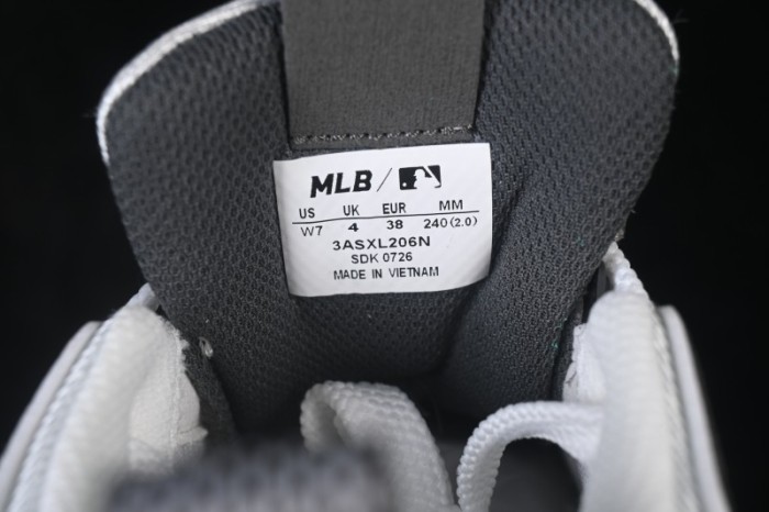 MLB Chunky Curve Liner Monogram New York Yankees Thick Sole Casual Running Shoes - 3ASXL206N50BKS
