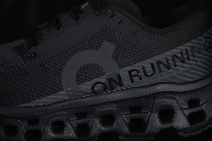 On Cloudmonster 3 Comfort Anti-Slip Wear-Resistant Cushioned Running Shoes - 3MG10051043 Black