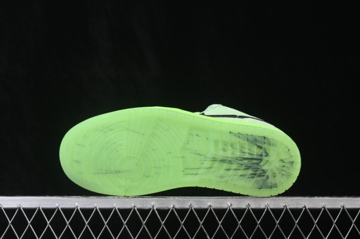 Nike Air Jordan 1 Low Retro Cultural Basketball Shoes Fluorescent Green - IV6501-337