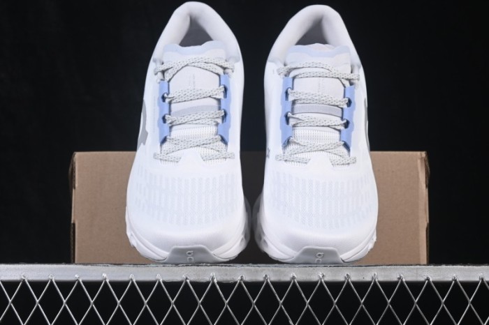 On Cloudmonster 3 Comfort Anti-Slip Wear-Resistant Cushioned Running Shoes - 3WG10030664 White Frost