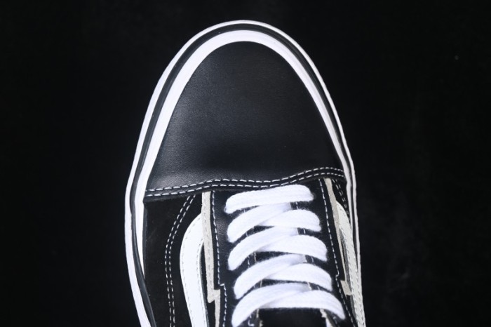 Vans Old Skool Low Top Casual Skate Shoes - VN0007PRBLK
