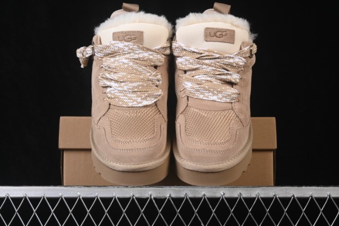 UGG Classic Ultra Mini Treadlite Dual-Tone Lace-Up Low-Top Casual Shoes - 1144032 SAN