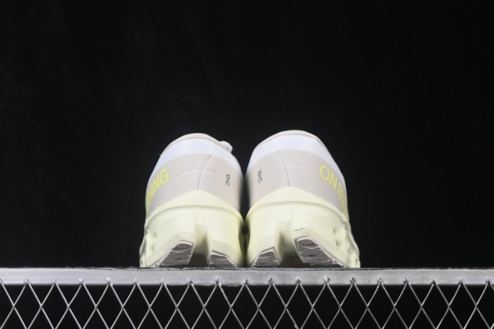 On Cloudmonster 3 Comfort Anti-Slip Wear-Resistant Cushioned Running Shoes - 3WG10034854 Ivory Soodling