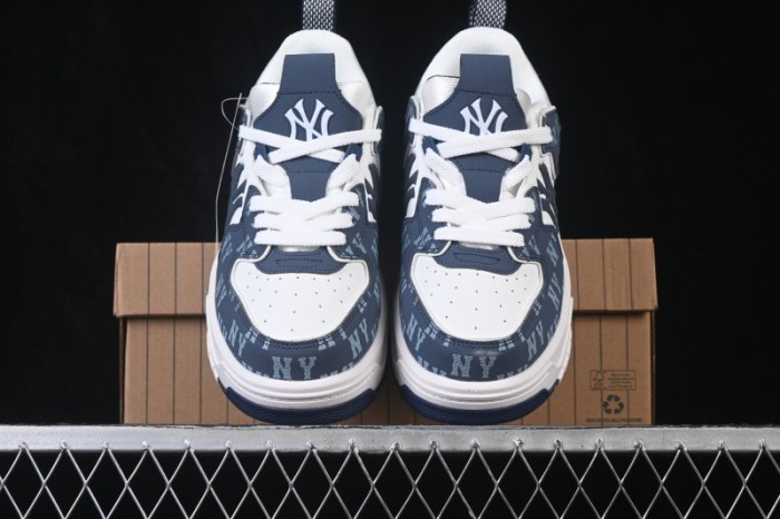 MLB Chunky Curve Liner New York Yankees Thick Sole Casual Running Shoes - 3ASXL206N50NYS