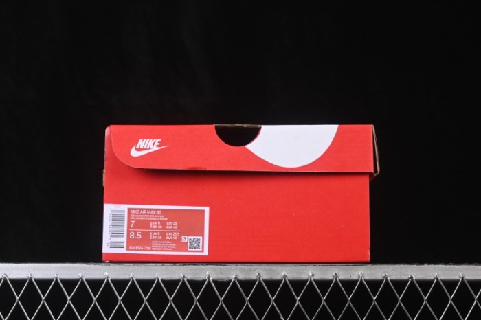 Nike Air Max 90 Retro Running Shoes with Air Cushion - HJ0624-758