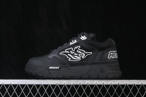 AMIRI MA-94 Retro Chunky Low-Top Casual Sneakers - AMSNSN1027-271 Black