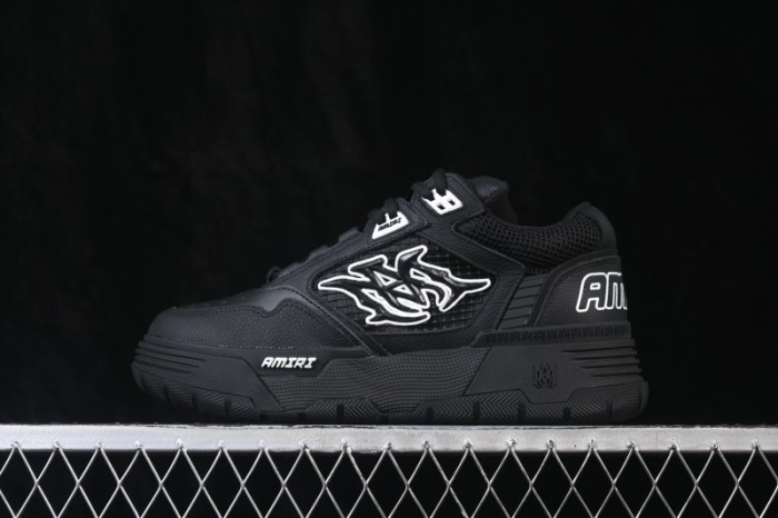 AMIRI MA-94 Retro Chunky Low-Top Casual Sneakers - AMSNSN1027-271 Black