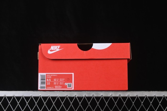 Nike Air Max 1 Retro Running Shoes with Half-Sole Air Cushion - FZ3590-271