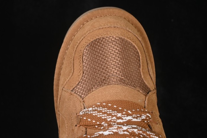 UGG Classic Ultra Mini Mel Two-Tone Lace-Up Low-Top Casual Shoes - 1144032 CHE