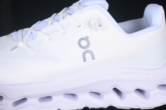 On Cloudtilt Lightweight Cushioned Low-Top Urban Commute Running Shoes - White White