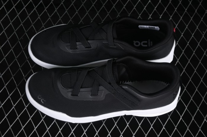 On Cloudnova Moon Comfortable Non-Slip Wear-Resistant Low-Top Casual Lifestyle Shoes - Black White