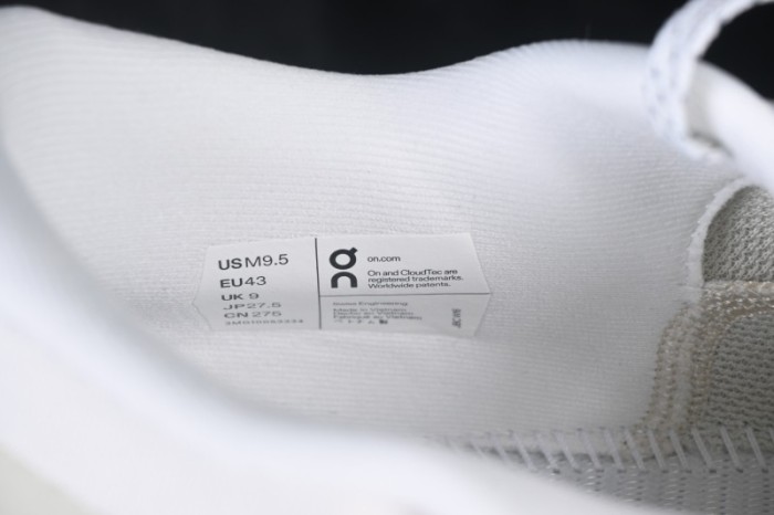 On Cloudmonster 3 On Running Comfort Anti-Slip Wear-Resistant Cushioned Running Shoes Ivory - Ivory