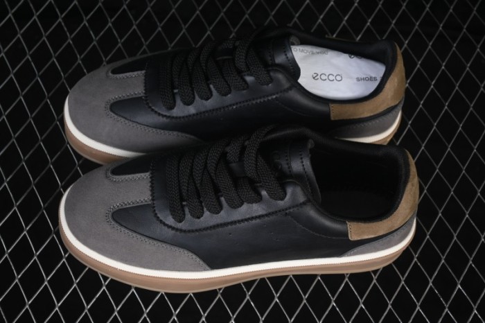 ECCO Soft 10 Retro German Army Trainer Casual Shoes - 63263801001