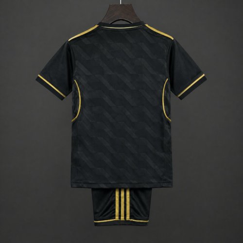 Retro Kids 11/12 Real Madrid Black Away Jersey