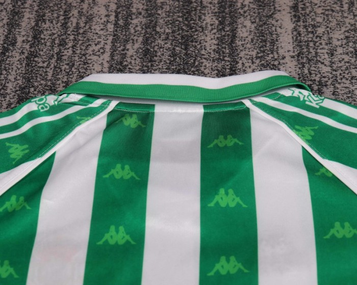 Retro Kids 95/97 Real Betis Home Green Jersey