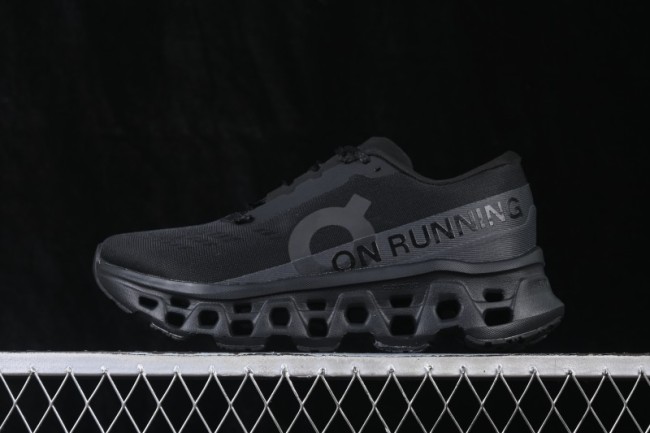 On Cloudmonster 3 Comfort Anti-Slip Wear-Resistant Cushioned Running Shoes - 3MG10051043 Black