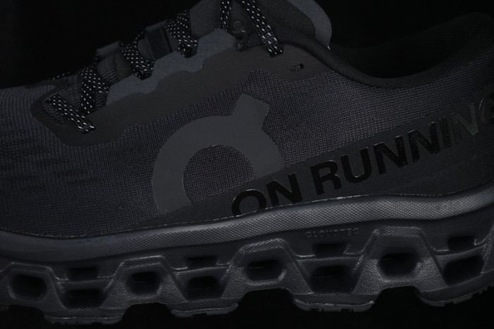 On Cloudmonster 3 Comfort Anti-Slip Wear-Resistant Cushioned Running Shoes Black Black - Cloudmonster 3