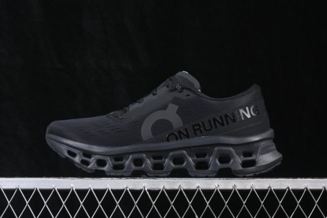 On Cloudmonster 3 Comfort Anti-Slip Wear-Resistant Cushioned Running Shoes Black Black - Cloudmonster 3