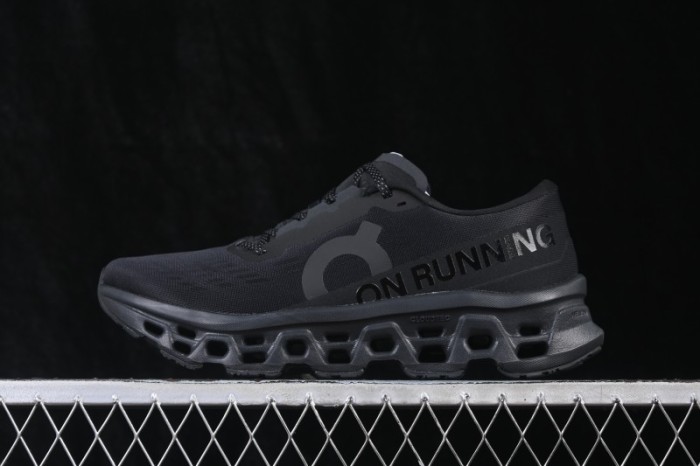 On Cloudmonster 3 Comfort Anti-Slip Wear-Resistant Cushioned Running Shoes Black Black - Cloudmonster 3