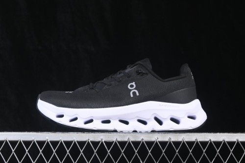 On Cloudtilt Comfortable Slip-Resistant Low-Top Casual Urban Commuter Running Shoes Black White - X.C3