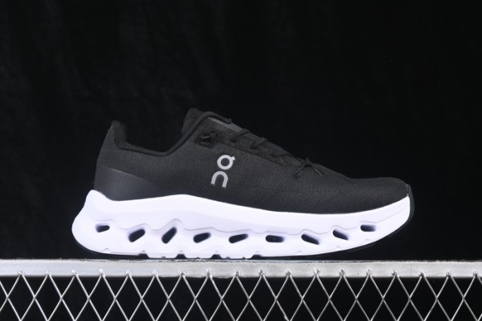 On Cloudtilt Comfortable Slip-Resistant Low-Top Casual Urban Commuter Running Shoes Black White - X.C3