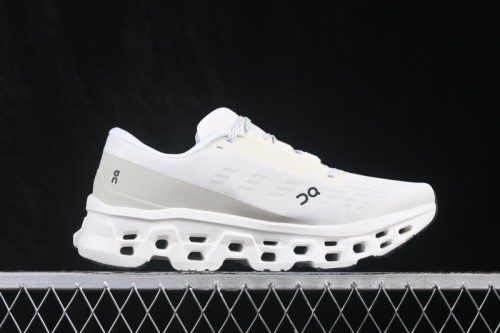 On Cloudmonster 3 On Running Comfort Anti-Slip Wear-Resistant Cushioned Running Shoes Ivory - Ivory